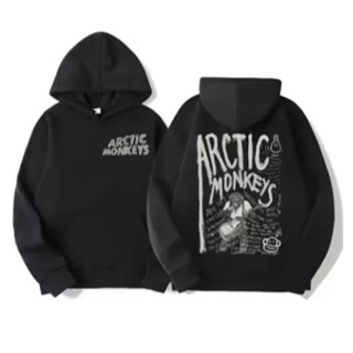 Moletom  Lançamento Blusa de frio com capuz Algodão Unissex Inverno Casaco Arctic Monkeys. em Oferta na Shopee