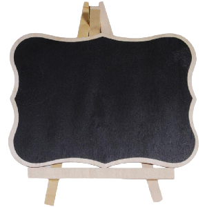 Mini Lousa 30x20cm com Cavalete Decoração em Oferta na Shopee