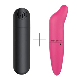 Vibrador Bullet Recarregável + Ponto g - Usb - 10 Modos de Vibração Aveludado Massageador de Clítoris Cápsula - Sexshop em Oferta na Shopee