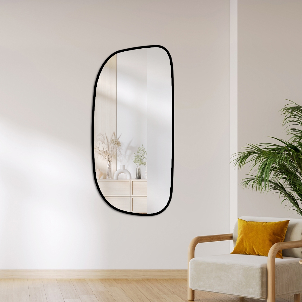 Espelho Organico Decorativo  Grande Moderno Sala Quarto  Banheiro - Modelo Ágata em Oferta na Shopee