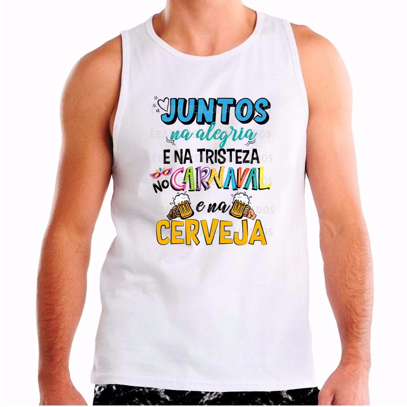 Regata carnaval Juntos no carnaval e na cerveja na alegria e na tristeza juntos para sempre