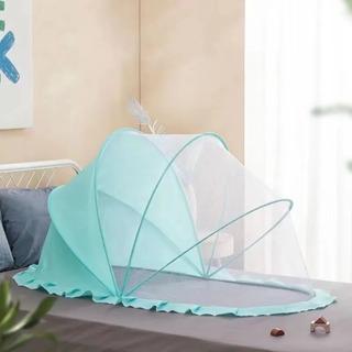Mosquiteiro Infantil Dobrável Rede Mosquiteira Portátil 100x45x40cm e 120x65x75cm - BINGO em Oferta na Shopee