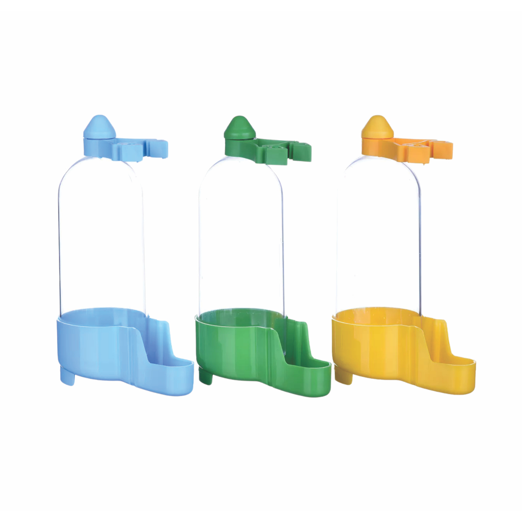 Bebedouro Para Passaro Tubular Malha Larga Colorido 115ml InjetFour em Oferta na Shopee