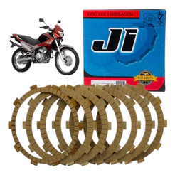 Discos Embreagem Honda Nx 400 i Falcon 2012 2013 2014 2015 Original Ji Moto