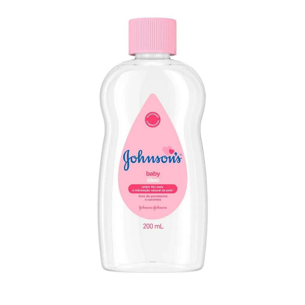 Oleo Johnson´s Baby Puro 200ml em Oferta na Shopee