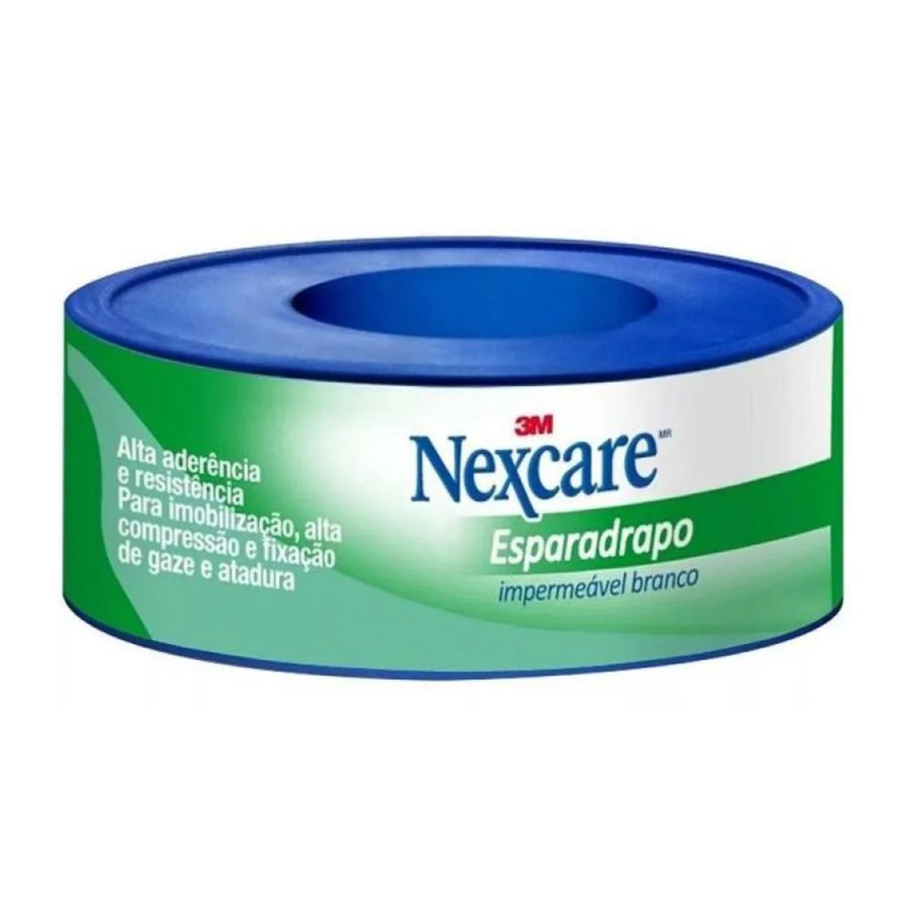 Esparadrapo Impermeável Branco Nexcare 12mm x 3m