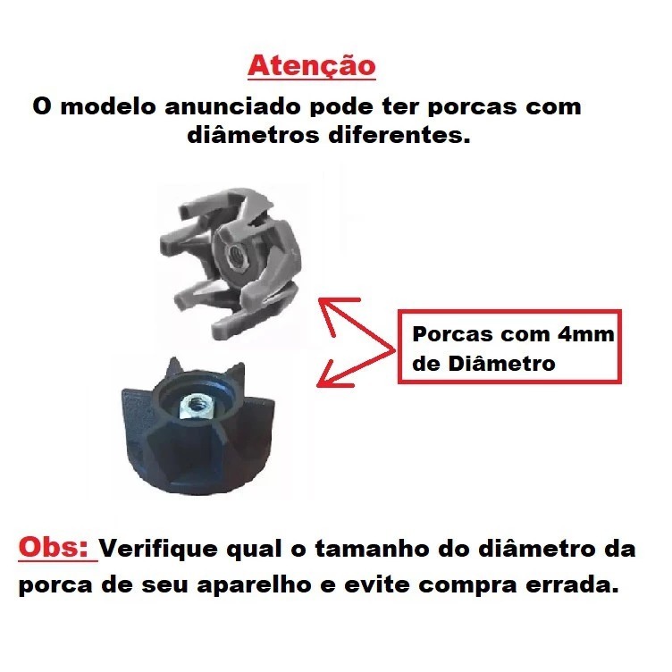Kit Arraste Copo e Do Motor Multiprocessador Ri7625 Ri7629 Ri7630 Ri7636 - VER DESCRIÇÃO