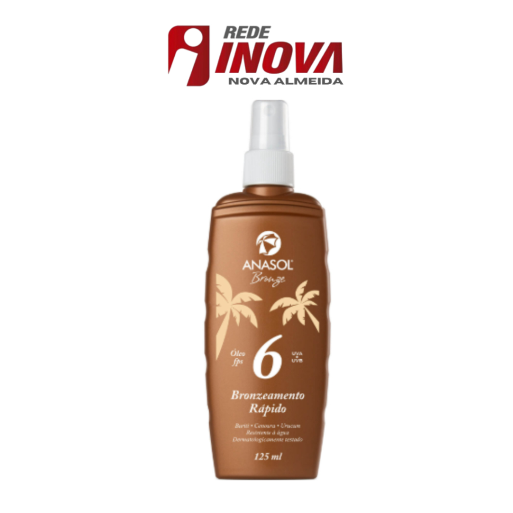 Óleo Bronzeador FPS 6 UVA + UVB (125ml) Anasol