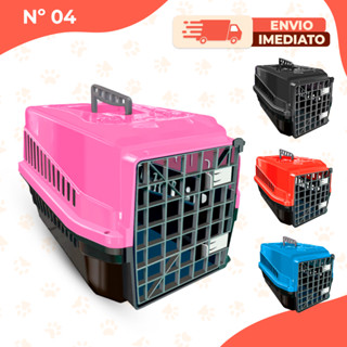 Caixa de Transporte Cães e Gatos N 4 Mec Pet Com 2 Travas Bolsa de Transporte Pet em Oferta na Shopee
