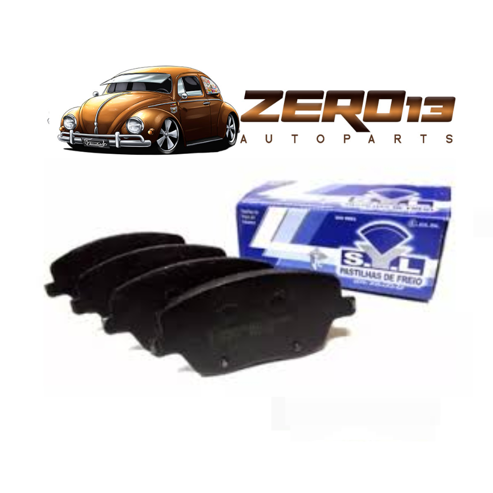 Pastilha De Freio Dianteira Sistema Sumitomo Honda Accord 2008/... , Civic 2006/ ...  , New Civic 2007/... - SYL 2252