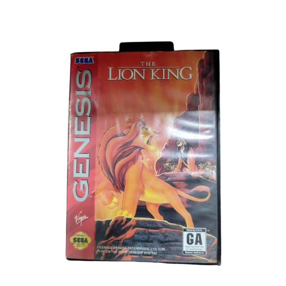 Jogo MegaDrive Disney The Lion King