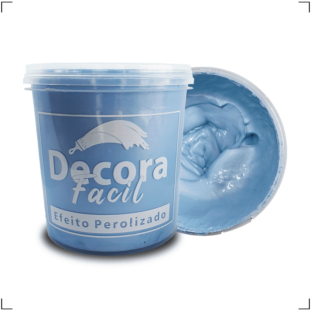 Tinta Perolizada de Fácil Aplicação 1KG Rende 10m² Efeito Cimento Queimado Papel de Parede Liquído