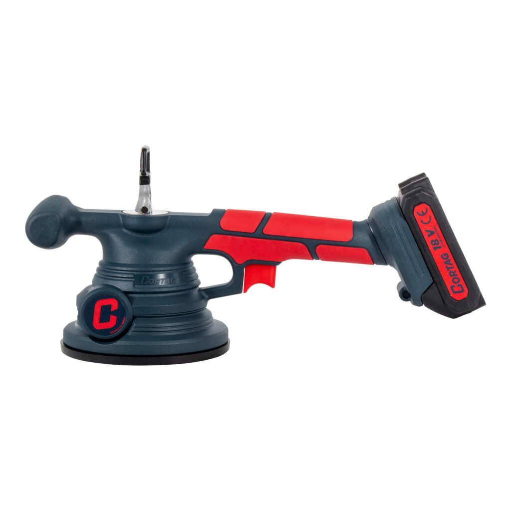 Maquina para Assentar Piso Ventosa Vibratória MAC–100 Cortag C/Bateria - Home & Living