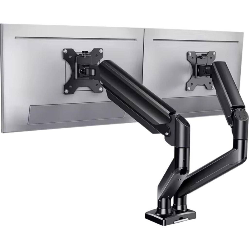 Braço Ergonômico para Monitor 17" a 32" Ajuste de Altura Inclinação e Rotação Suporte Para PC Gamers