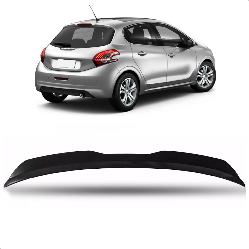 Aerofólio Peugeot 208 Black Piano Sport Hatch Universal em Oferta na Shopee