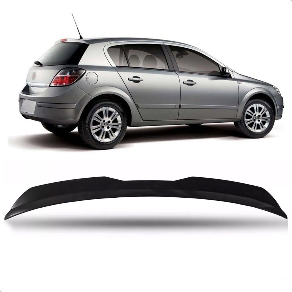 Aerofólio Vectra Gt Black Piano Sport Hatch Universal em Oferta na Shopee