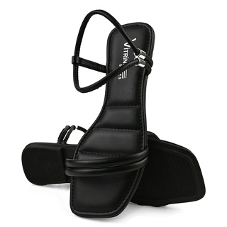 Rasteirinha Ajustável Confortável Acolchoada Delicada Vitrine shoes em Oferta na Shopee