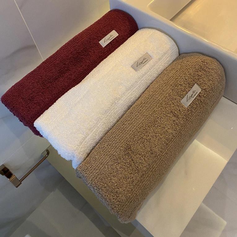 Jogo/Kit 3 Toalhas de Banho Banhão Gigante Grossa Macia Felpuda Alta Absorção Superluxo 10...
