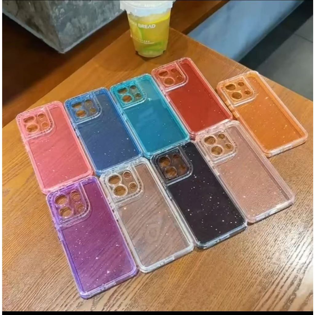 Capa De Celular Space Glitter/Anti impacto REDMI Note10/11/12/13 4g/13 5g/13 pro 4g/13 pro 5g/14 4g/14 pro 4g