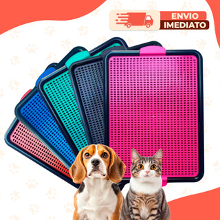 Tapete Higiênico Sanitário Canino Cachorro Pequeno Médio Educador Xixi Sim