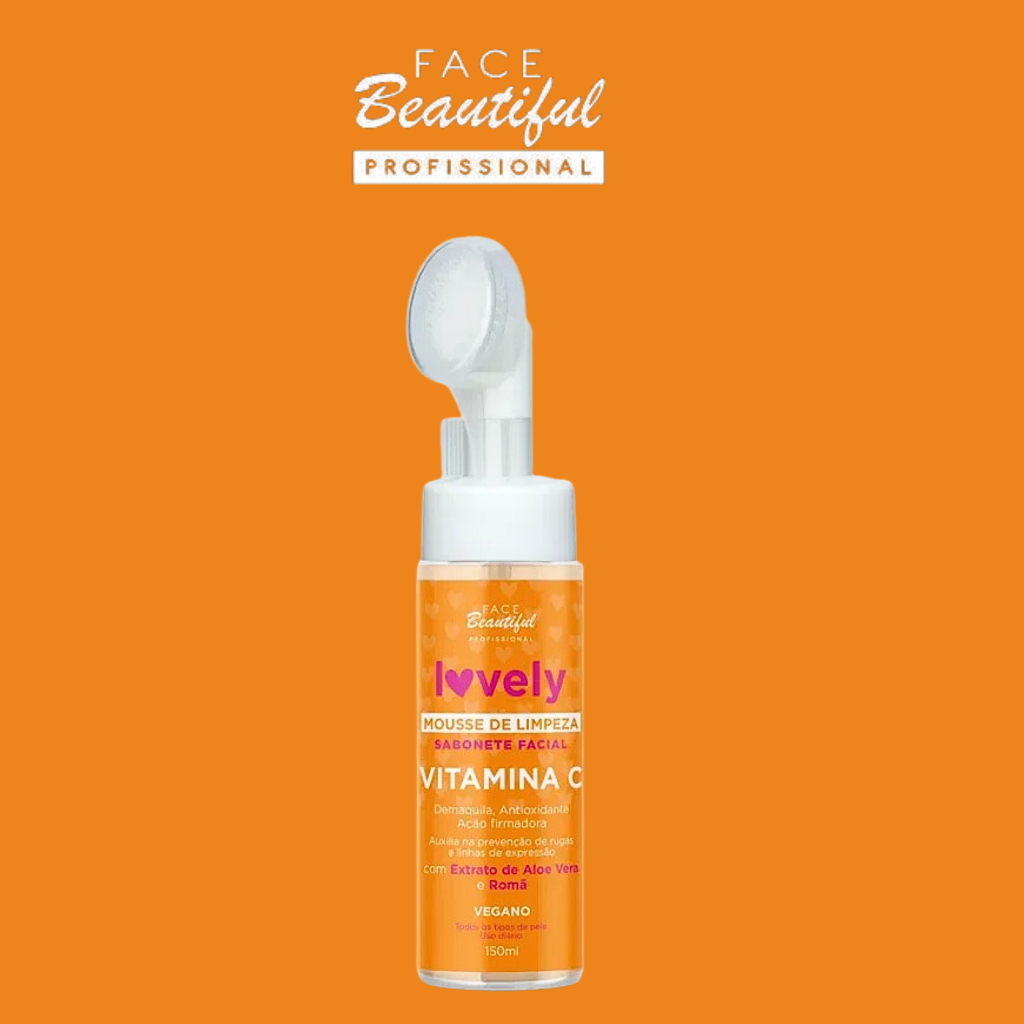 Mousse de Limpeza Vitamina C - Face Beautiful