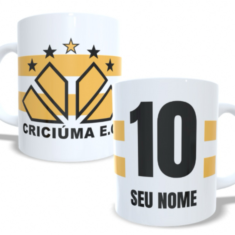 Caneca personalizada Criciúma com seu nome