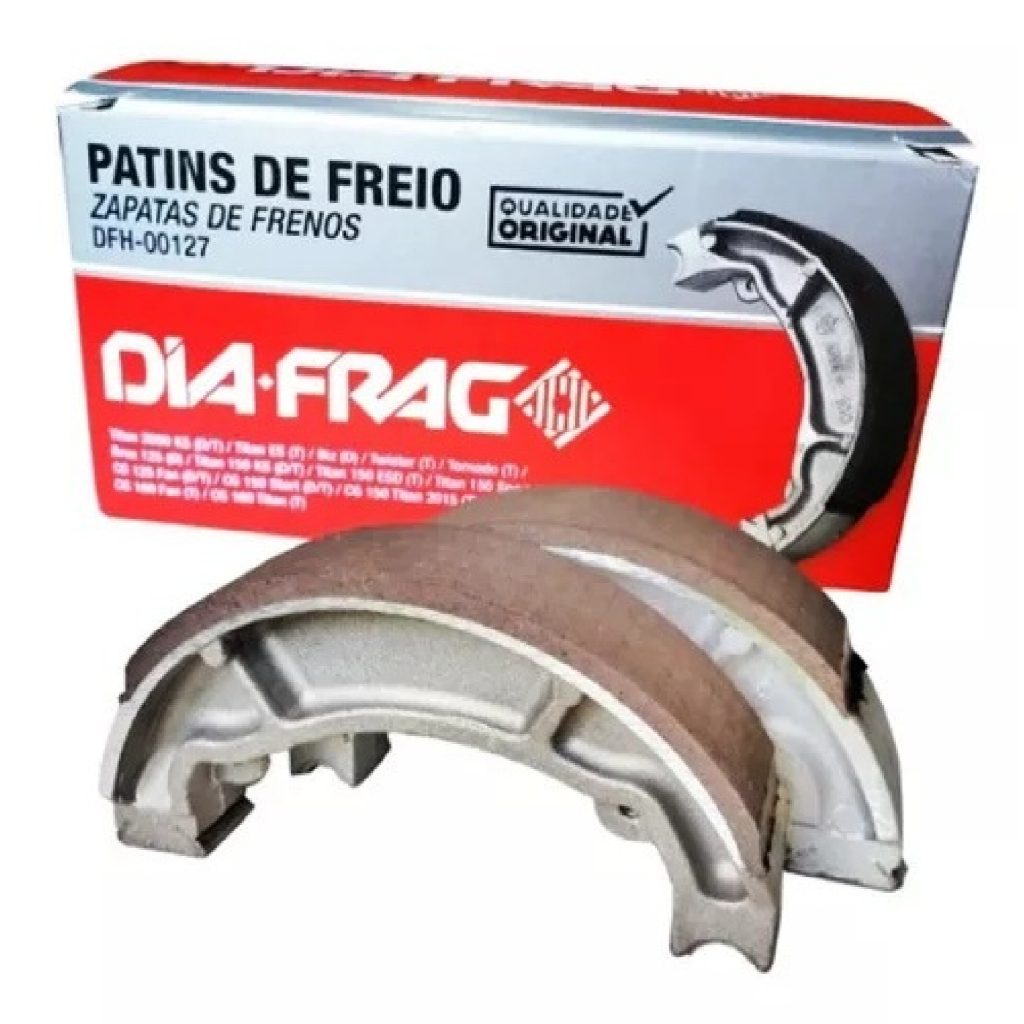 Lona Patim Freio Diafrag Cg - 150  160 125 Titan / Fan / Pxc / biz / Lead / Twister / Bros