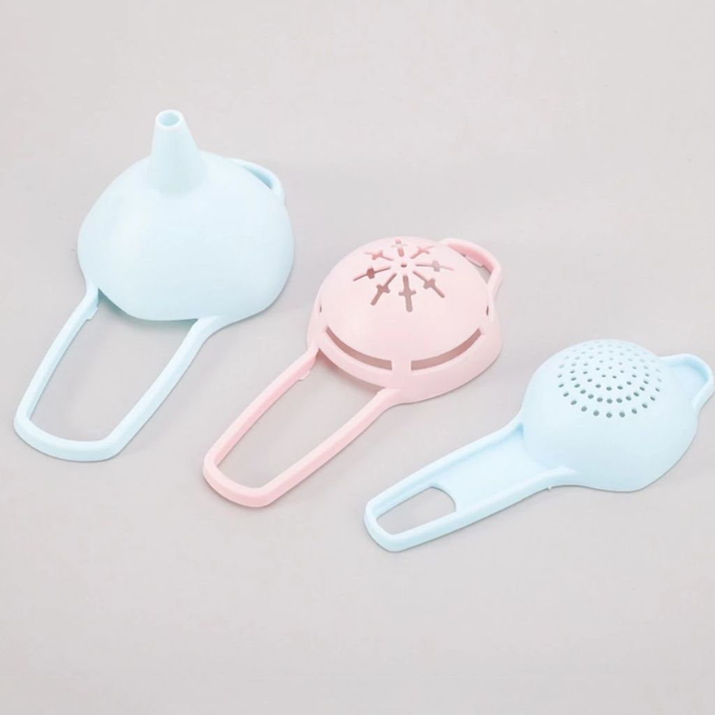 Mini Funil com Separador de Gema Peneira Utensilios de Cozinha Kit Peneira Mini Funil 3 Peças em Oferta na Shopee