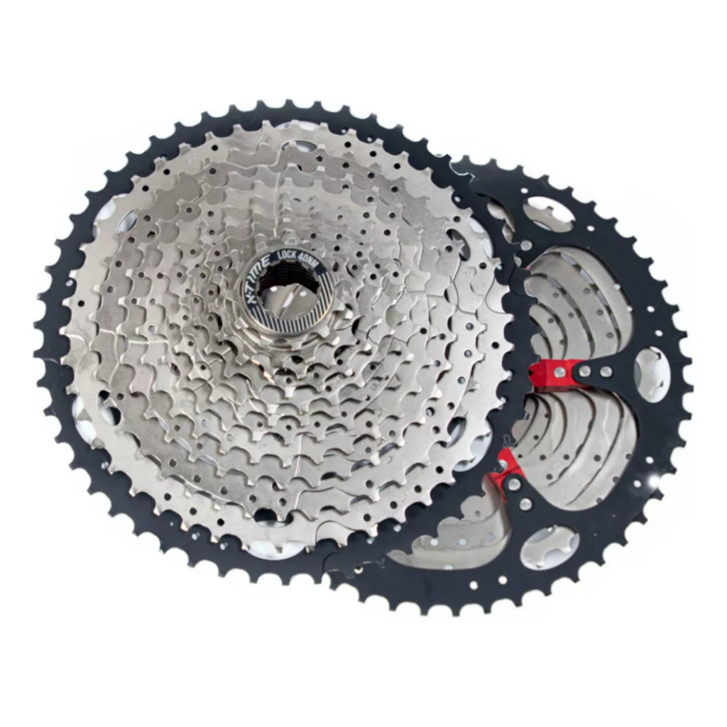 Cassete K7 Catraca 12v Velocidades 11/52t Dentes Cb Pedal Pulse Aço Inox Encaixe Padrão Shimano HG Bike Bicicleta 11x52