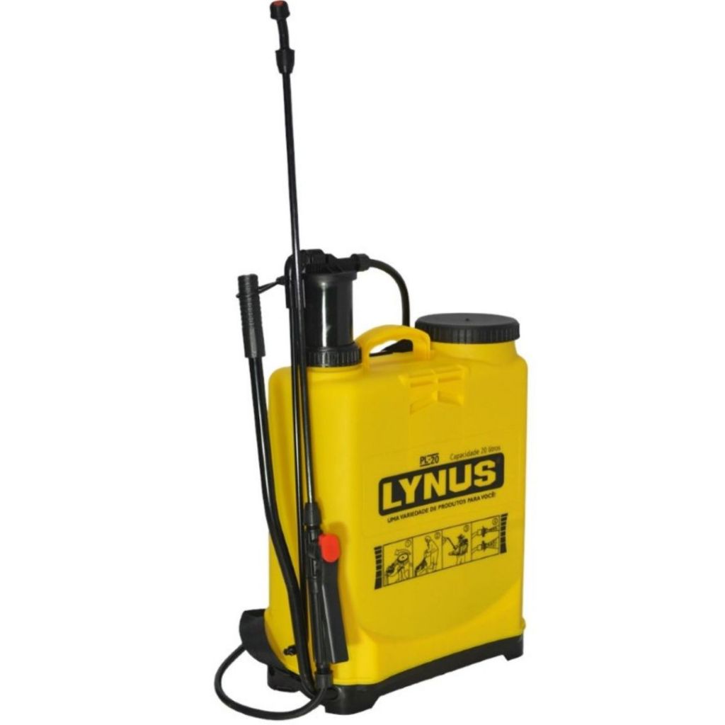 Pulverizador Manual Agrícola Com Alças 20L Bomba De Veneno - Lynus - Home & Living