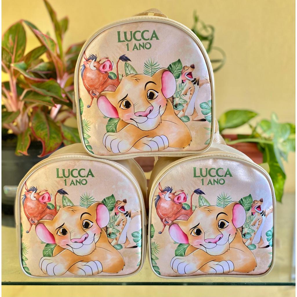 15 mochilinhas tema rei leao para lembrancinha de festa de aniversario tema rei leao simba