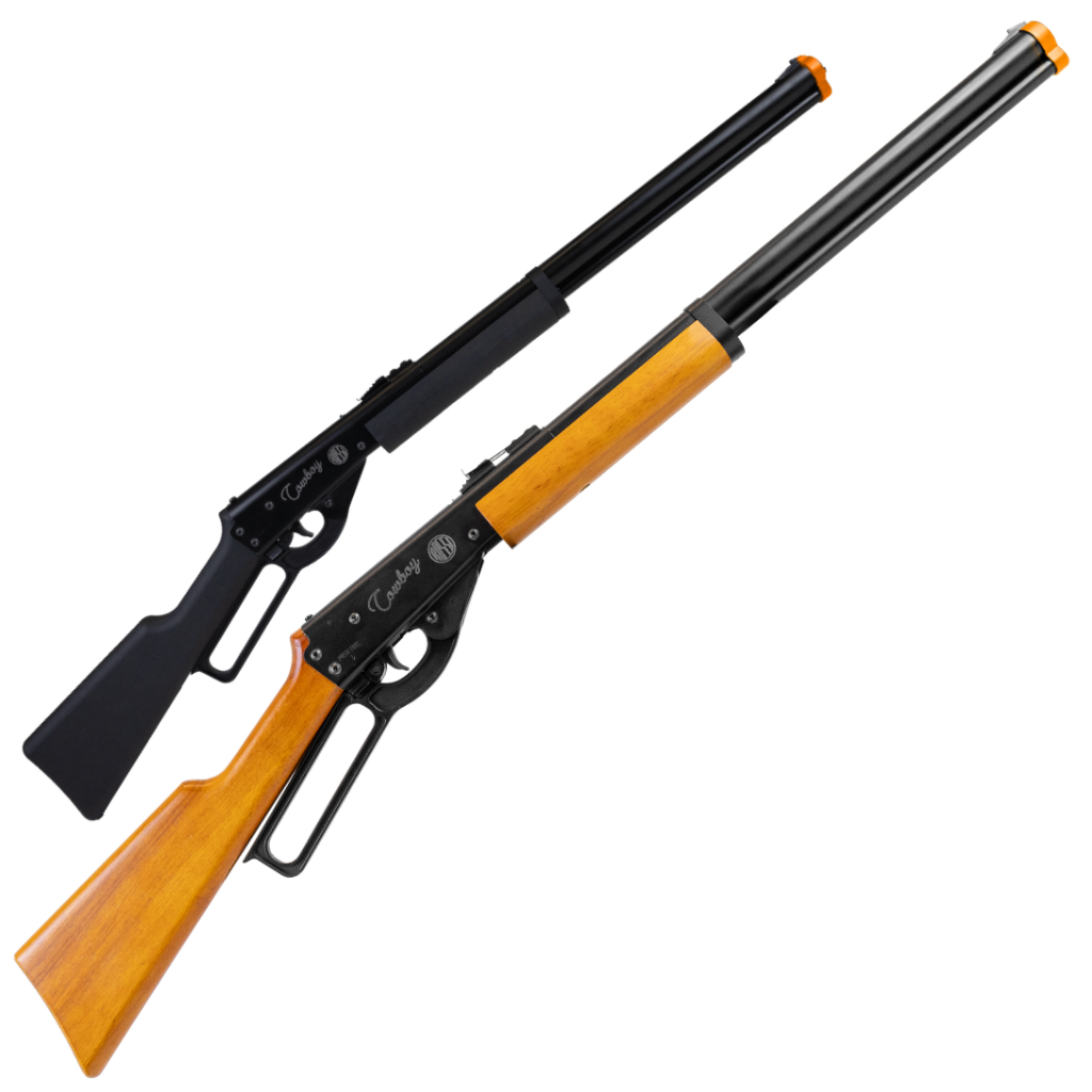 Carabina de Pressão Cowboy Madeira ou Polímero 4,5mm Mola Spring Rossi em Oferta na Shopee