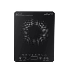 Cooktop Indução 1 Boca 127V 1200W ACKI01I-01 Preto Agratto