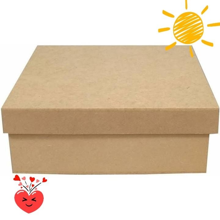 10 Caixa, 25X25X8 CM Caixinha, Organizadora, Casamento, Padrinhos, Lembrancinha, Madeira MDF
