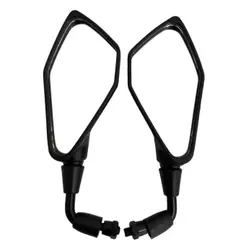 Par De Retrovisor Haste Curta Modelo Kawasaki Z400 Rosca Honda/Yamaha 10mm