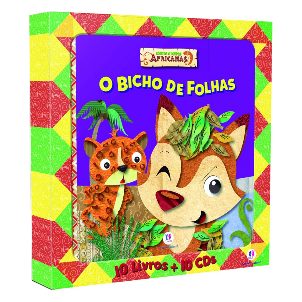 Contos e lendas africanas: 10 Livros + 10 CDs