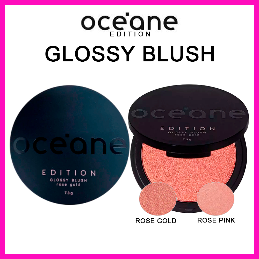 Océane Edition Glossy Blush (Blush luminoso com efeito natural e sofisticado.)