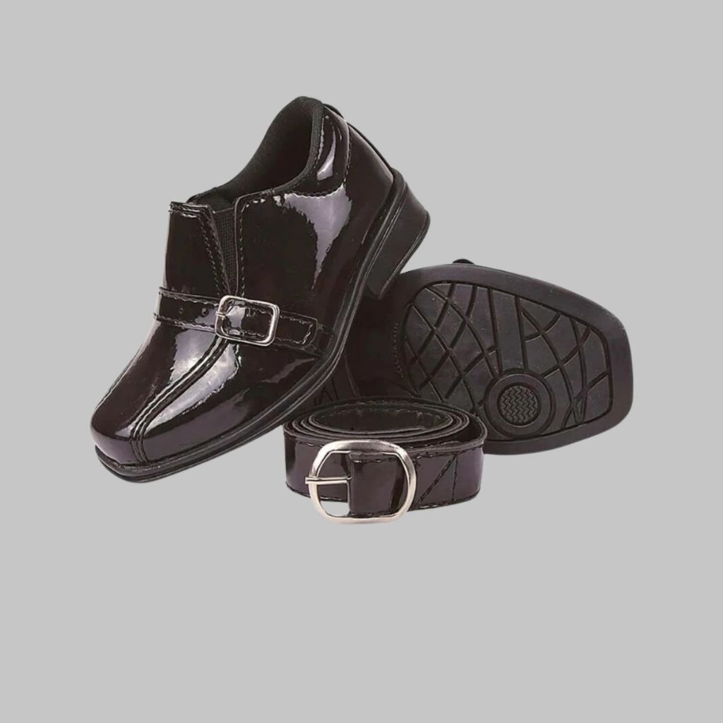 SAPATO SOCIAL INFANTIL MACULINO DE FIVELA CONFORTAVEL MENINO CRIANÇA UGUI em Oferta na Shopee