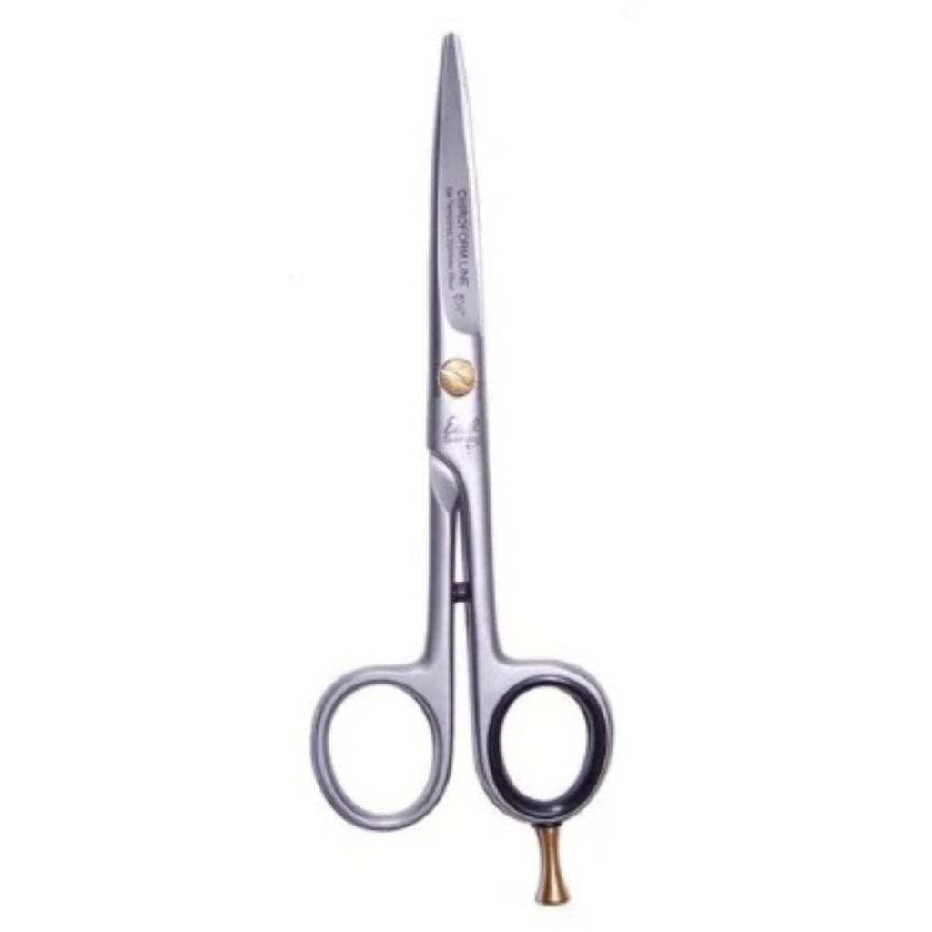 Tesoura Para Cortar Cabelo 5.5 Polegadas Tipo Cirúrgica Fio Laser Microdentado - Edel Solingen