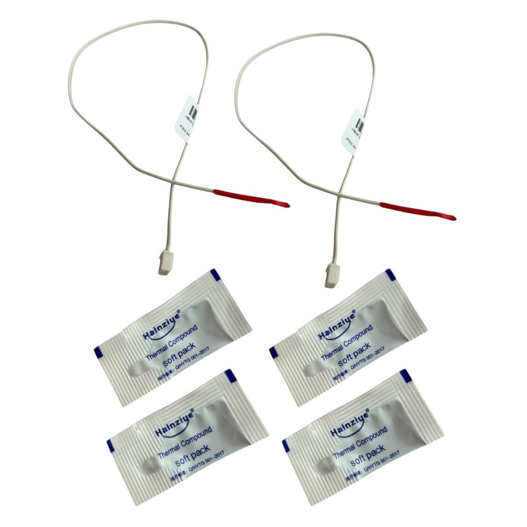 2 Sensor Ntc + 4 Pasta Térmica Bebedouro Purificador Ibbl Latina Masterfrio