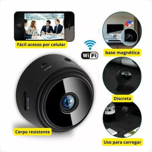 2 X Câmeras Compacta A9 ORIGINAL  Ideal para Carros e Residências