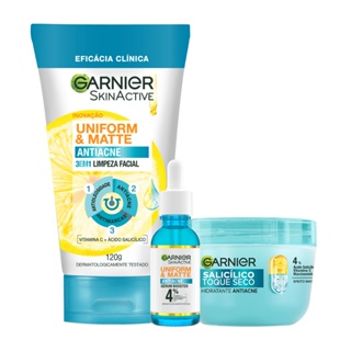 Kit Antiacne Hidratante, Limpeza e Tratamento em Oferta na Shopee