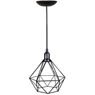 Pendente Aramado Diamante Lustre Luminária em Oferta na Shopee