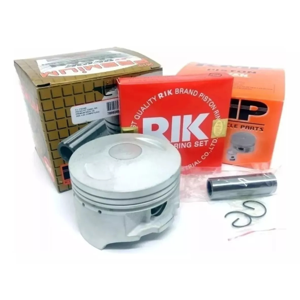 Kit Pistão Anéis 3mm Competição Cbx 250 Twister 2001 2002 2003 2004 2005 2006 2007 2008 Kmp Premium em Oferta na Shopee
