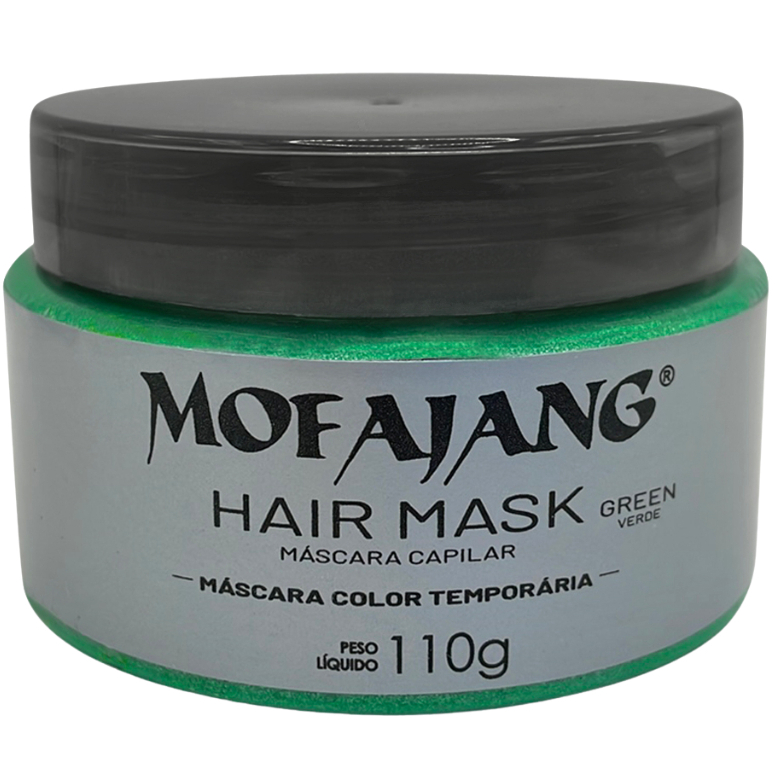 Mofajang Cera De Coloração Temporária - Mascara De Pintura 110g  GREEN