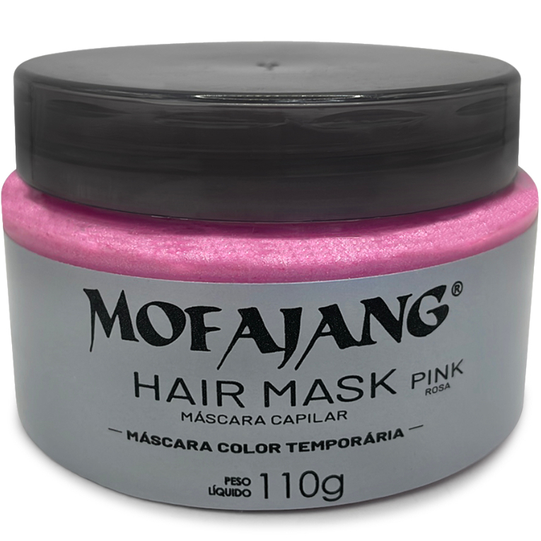 Mofajang Cera De Coloração Temporária - Mascara De Pintura 110g  PINK