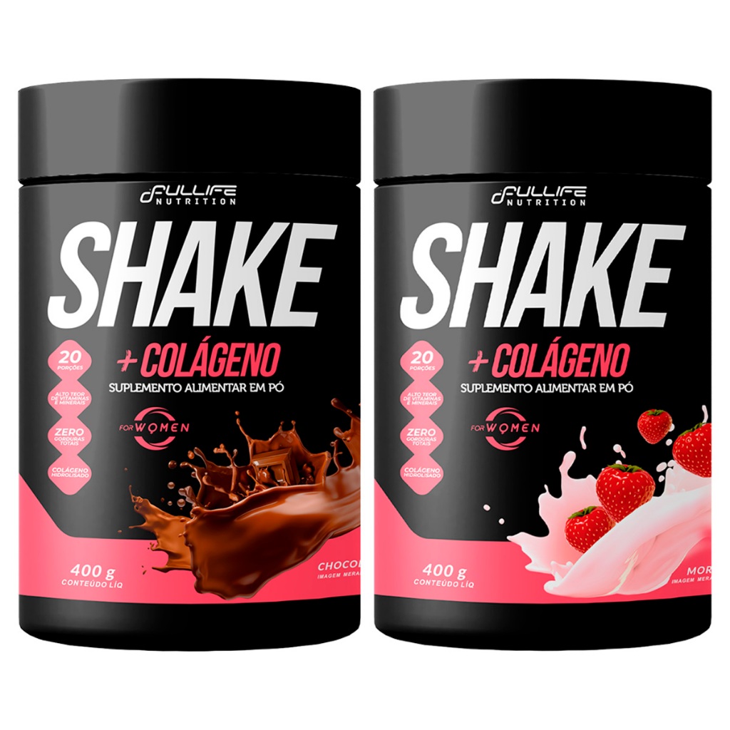 KIT 2x SHAKE FOR WOMEN 400G FULLIFE
