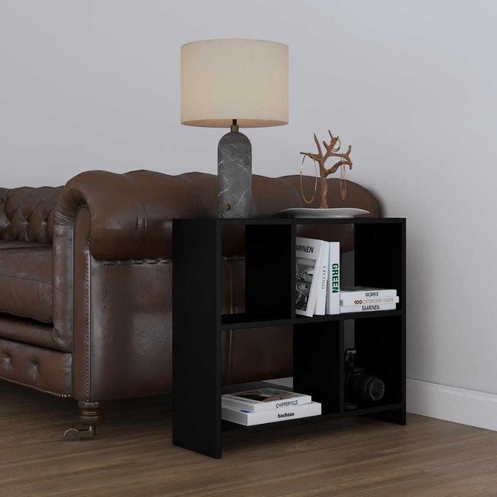 Nicho Preto e Branco Para Sala Estante Com Prateleira Armário Gabinete Para Quarto em Oferta na Shopee