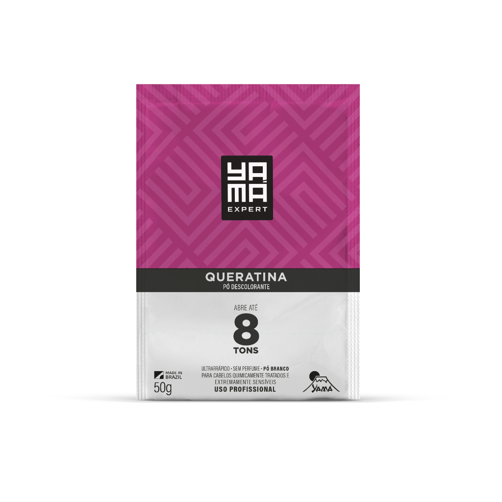 Pó Descolorante Queratina Yamá 50g