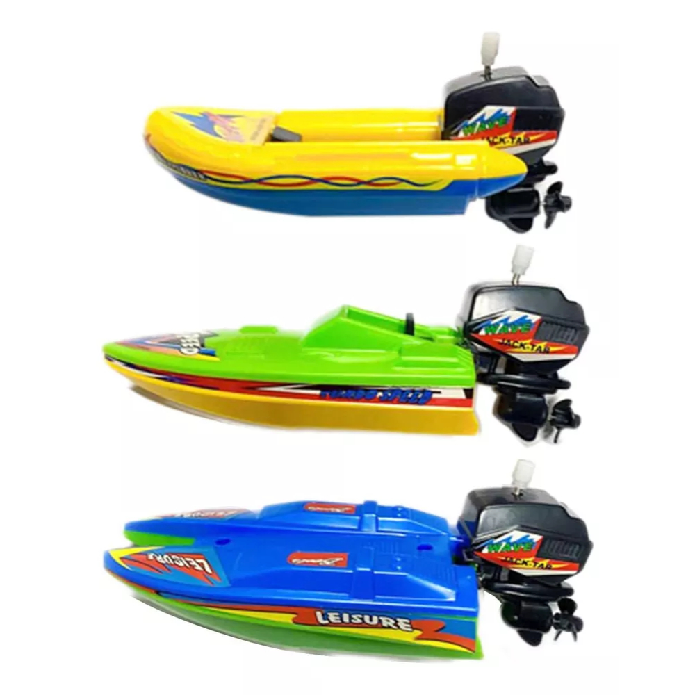 BARCO DE BRINQUEDO BARQUINHO A MOTOR LANCHA BARCO A FRICÇÃO